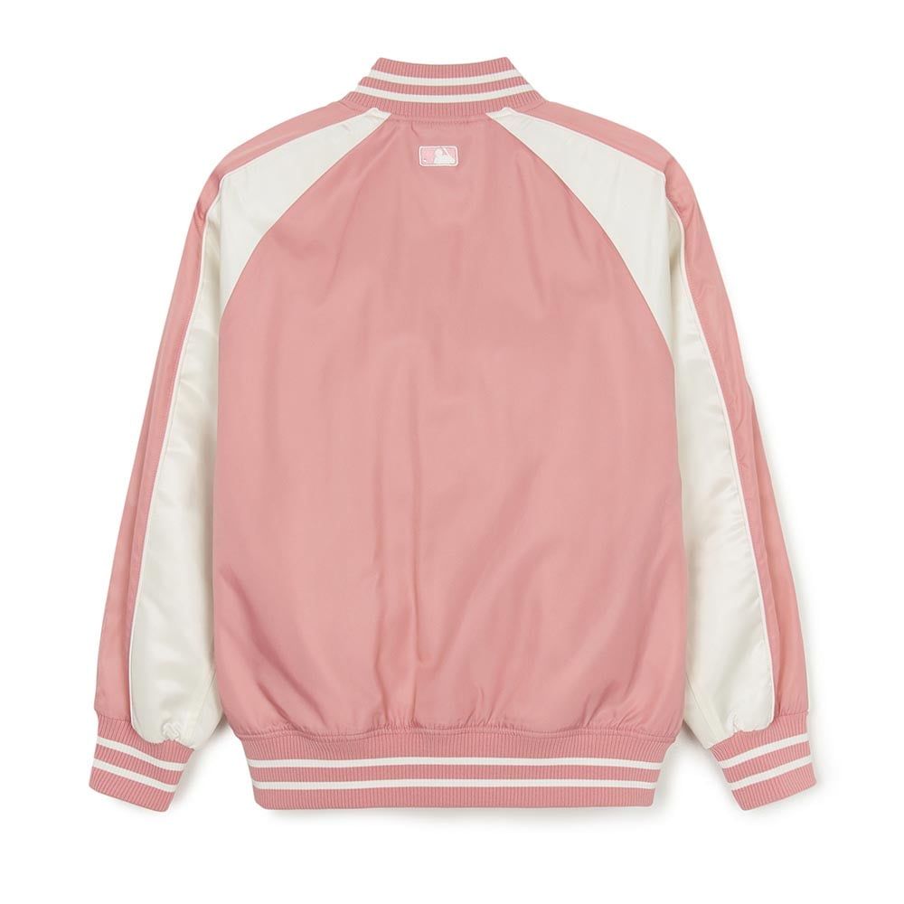 Áo Bomber MLB [Unisex] - Nylon Front Graphic Varsity - 3AJPV0244-50PKM 