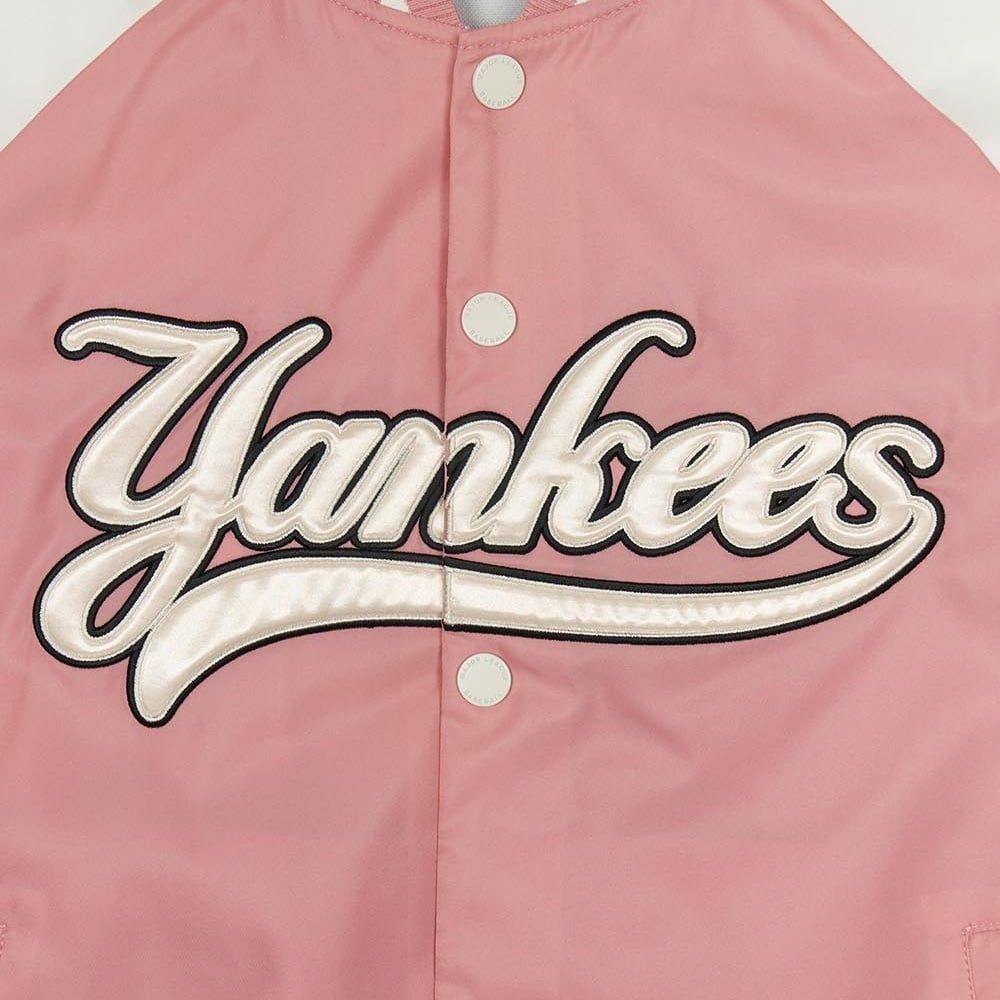  Áo Bomber MLB [Unisex] - Nylon Front Graphic Varsity - 3AJPV0244-50PKM 