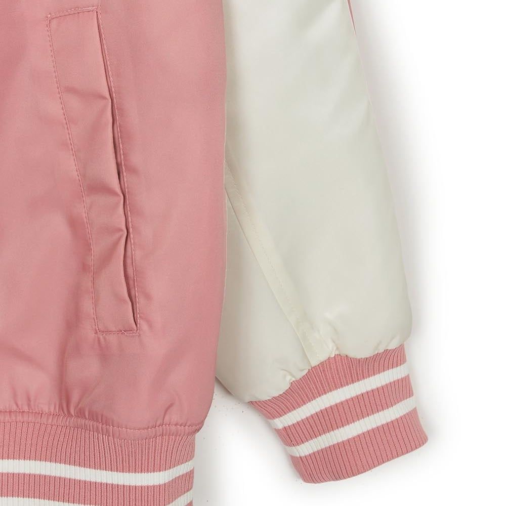 Áo Bomber MLB [Unisex] - Nylon Front Graphic Varsity - 3AJPV0244-50PKM 