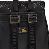  Balo MLB Korea - Dia Monogram Mini Backpack New York Yankees Black - 7ABKMD65N-50BKS 