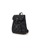  Balo MLB Korea - Dia Monogram Mini Backpack New York Yankees Black - 7ABKMD65N-50BKS 