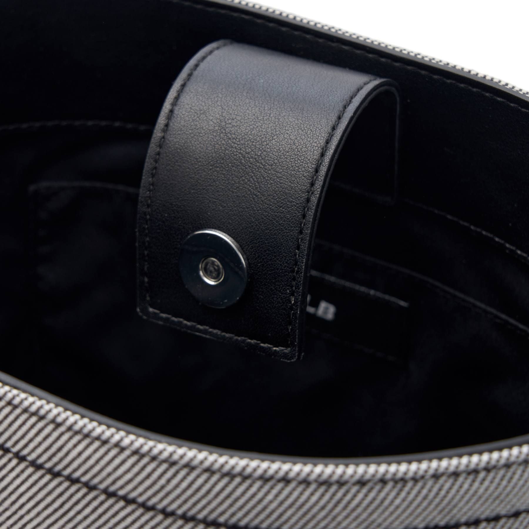  Túi Xách MLB - Varsity Lettering Canvas Bucket Bag NY Yankees - 3ABMB015N-50BKS 