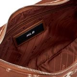 Túi Xách MLB Korea - Classic Monogram Jacquard Large Hobo Bag Boston Brown - 3ABQL023N-43BRS 