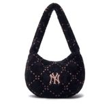  Túi Xách MLB Korea - Dia Monogram Fur Hobo Bag NY Yankees - 3ABQM0836-50BKS 