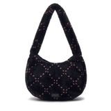  Túi Xách MLB Korea - Dia Monogram Fur Hobo Bag NY Yankees - 3ABQM0836-50BKS 