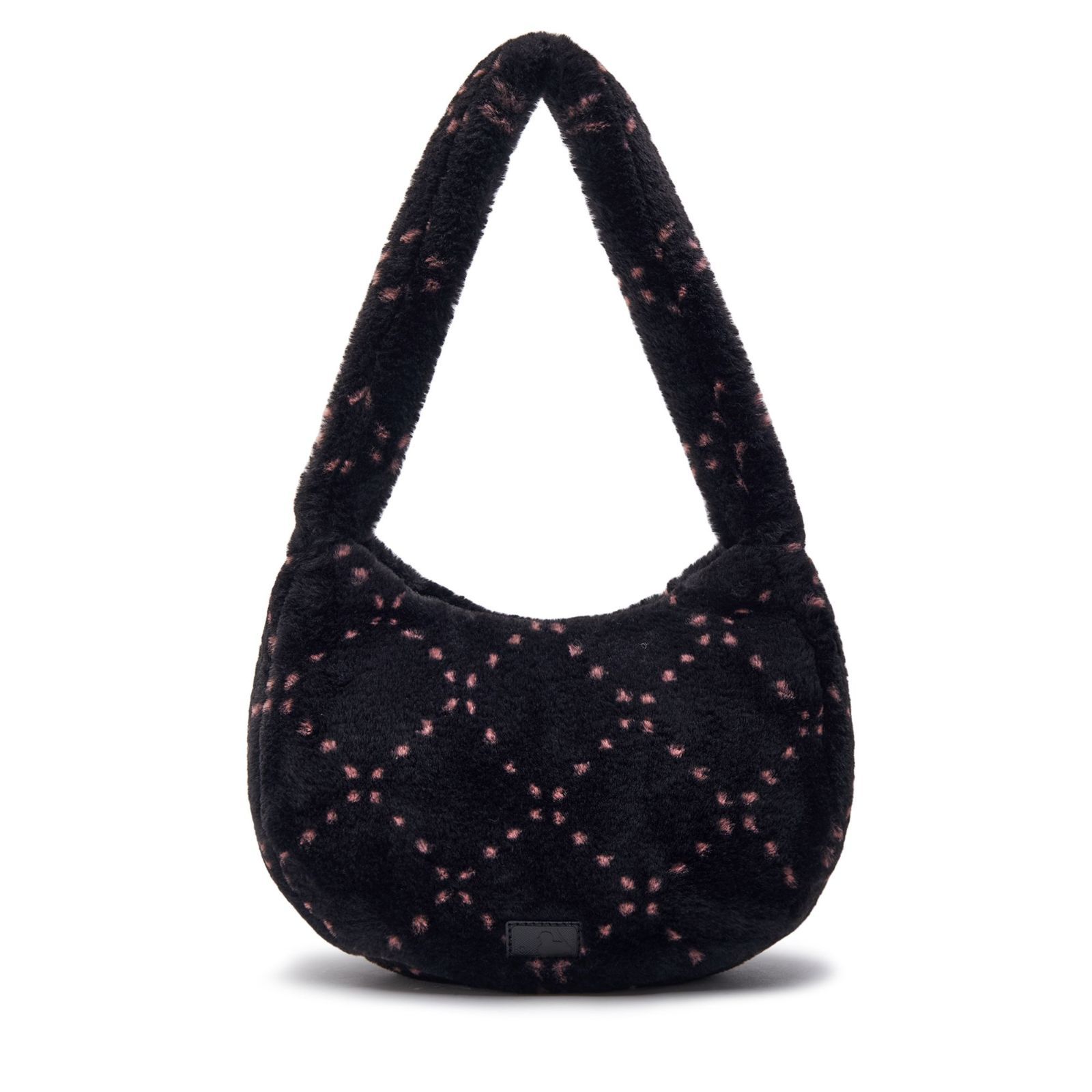  Túi Xách MLB Korea - Dia Monogram Fur Hobo Bag NY Yankees - 3ABQM0836-50BKS 