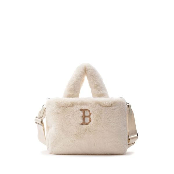 Túi MLB Korea - Basic Fur Fleece Tote Bag NY Yankees - 3AORS0536-43BGL