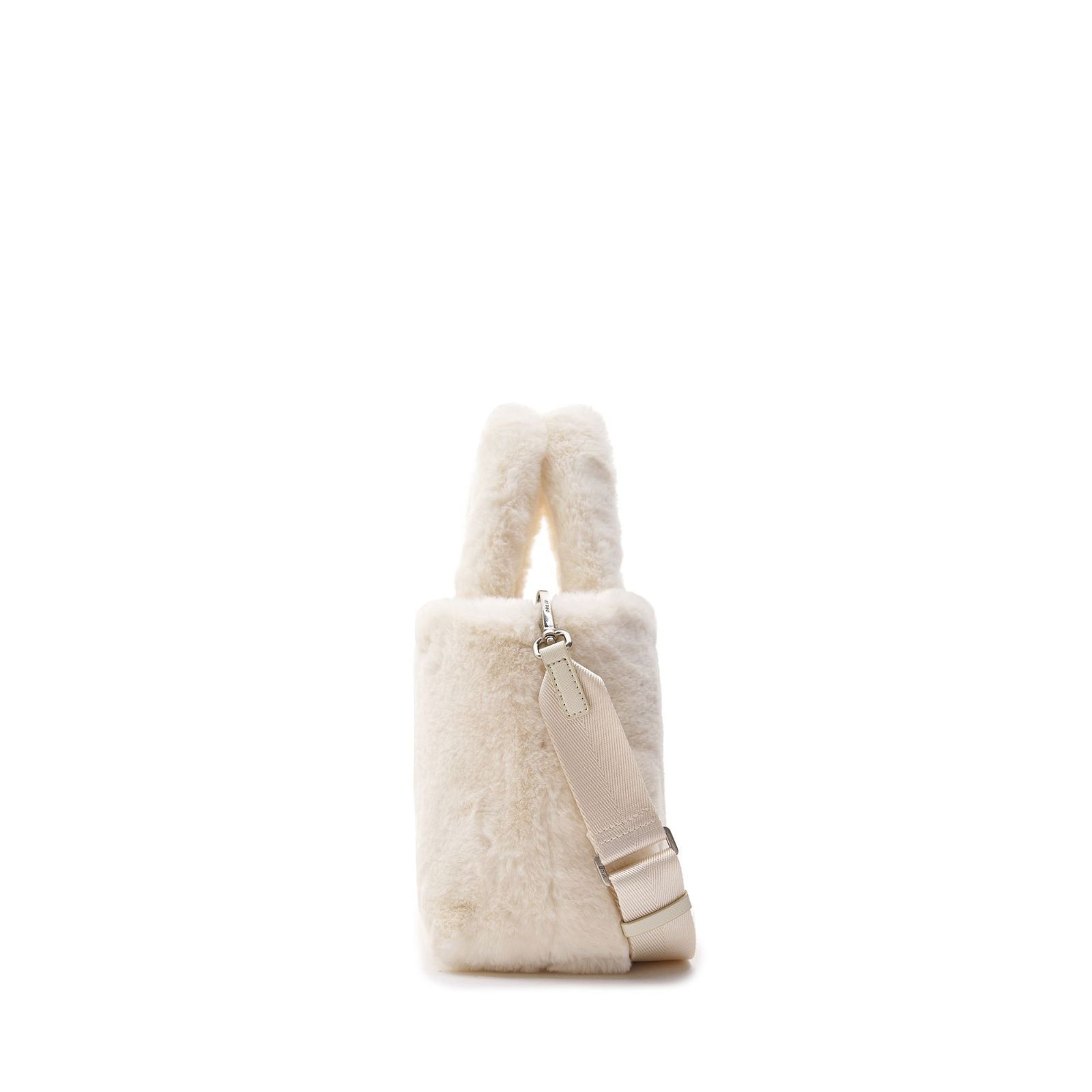  Túi MLB Korea - Basic Fur Fleece Tote Bag NY Yankees - 3AORS0536-43BGL 
