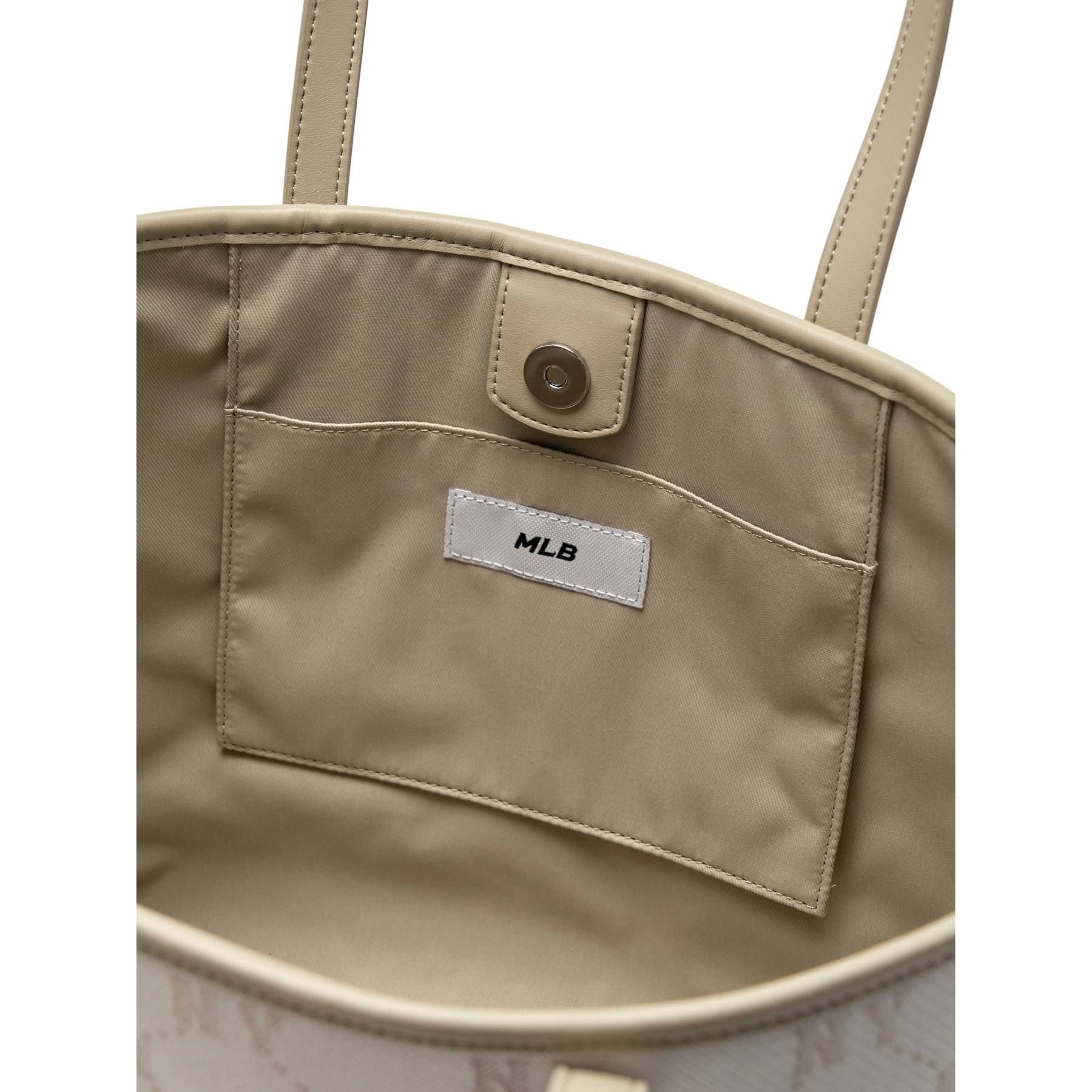  Túi Xách MLB Dia Monogram Jacquard Shopper Bag 3AORMJ16N-50CRD 