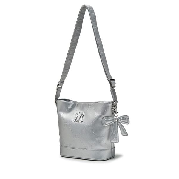 Túi Xách MLB - NY Yankees Monogram Embo Bucket Bag - 7ACRM066N-50SIS