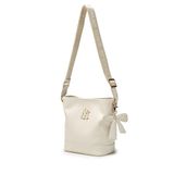  Túi Xách MLB - NY Yankees Monogram Embo Bucket Bag - 7ACRM066N-50CRS 