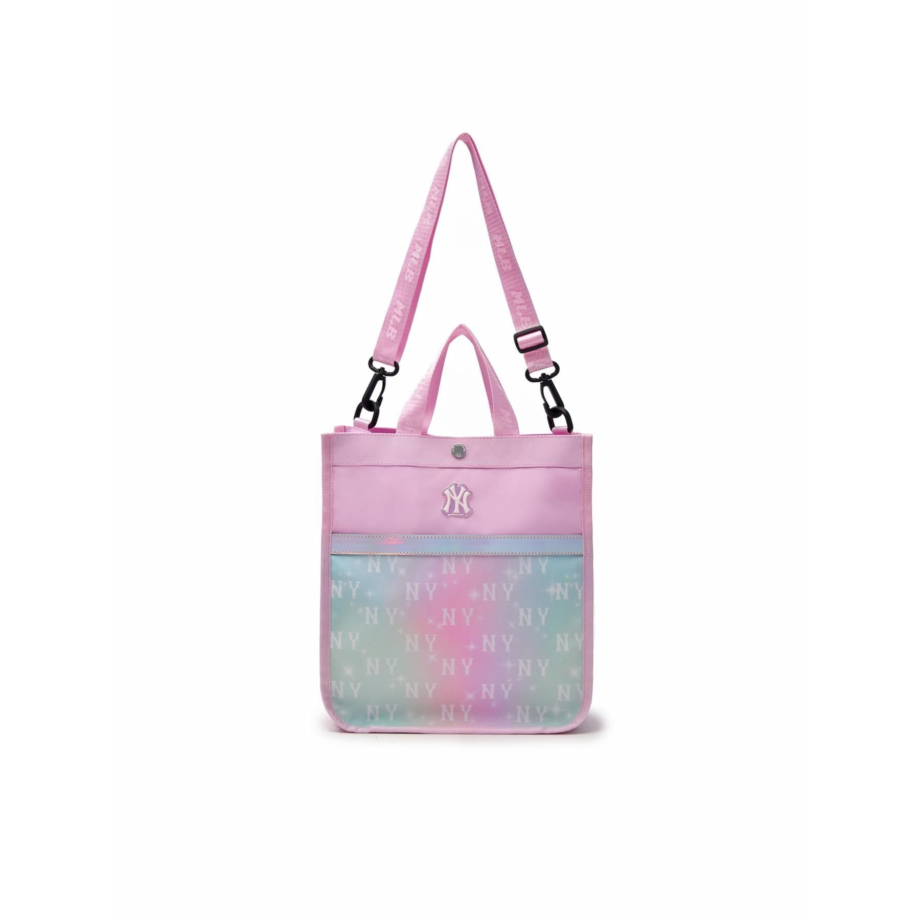  Balo MLB Korea - Aurora Monogram NY - 7FBKM015N-50PKL 