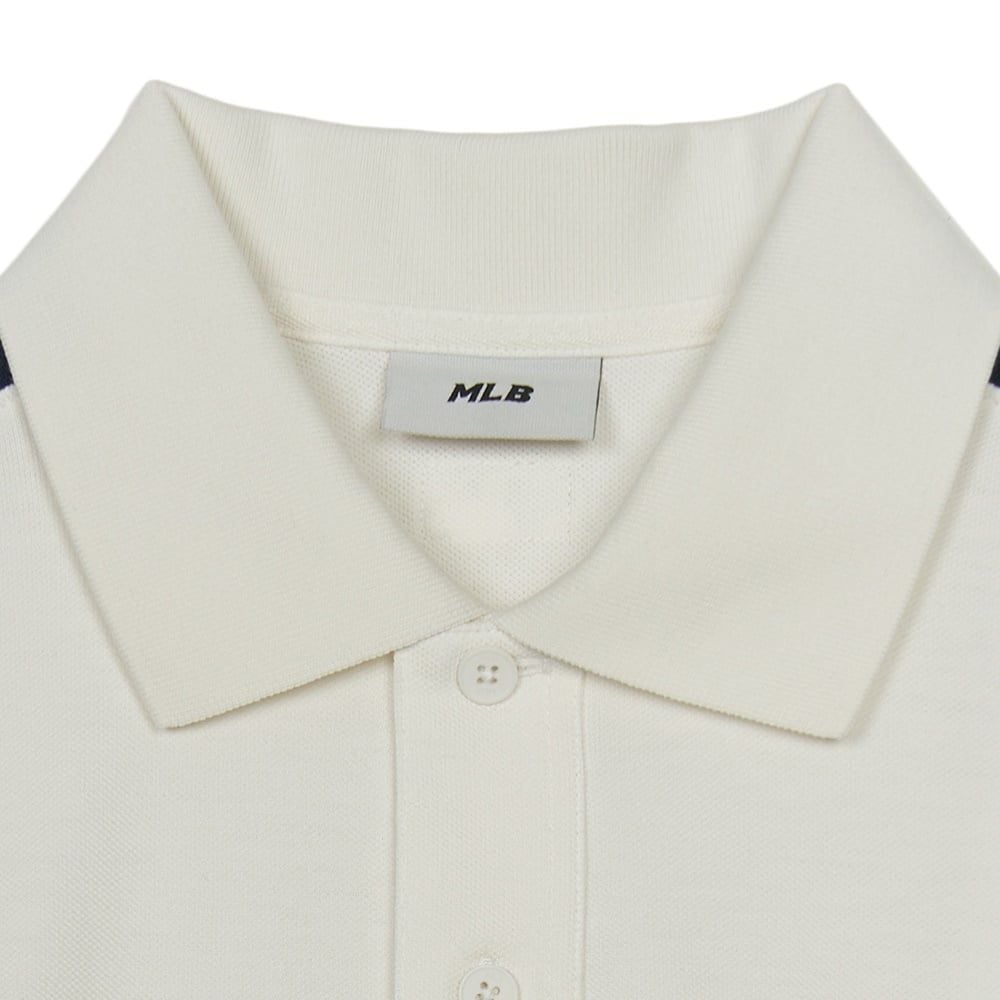  Áo Polo MLB [Unisex] - Varsity Sporty Oversized Collared - 3APQV0153 