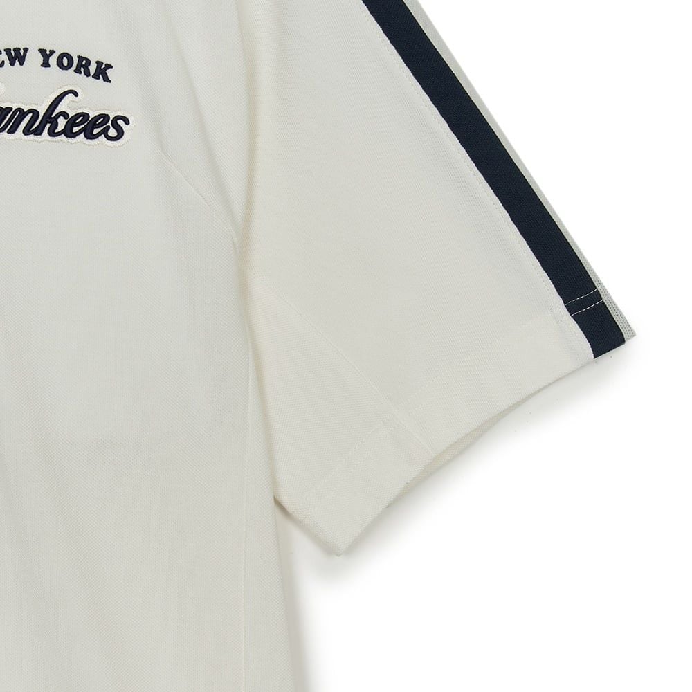  Áo Polo MLB [Unisex] - Varsity Sporty Oversized Collared - 3APQV0153 