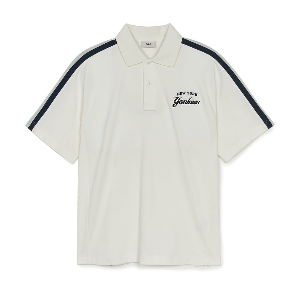  Áo Polo MLB [Unisex] - Varsity Sporty Oversized Collared - 3APQV0153 