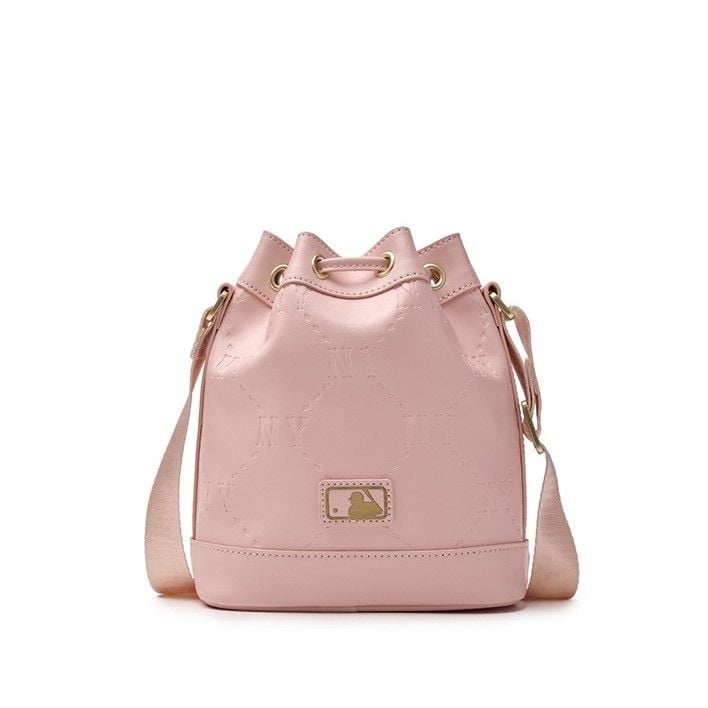 Túi MLB Korea - NY Monogram Pink - 7ACRMD65N-50PKM 