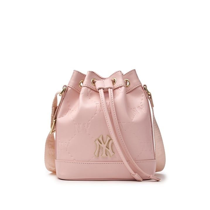  Túi MLB Korea - NY Monogram Pink - 7ACRMD65N-50PKM 