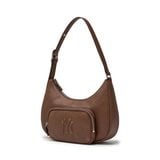  Túi Xách MLB Korea - Basic Vintage Logo Hobo Bag NY Yankees - 3ABQV026N-50BRS 