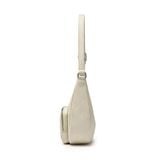  Túi Xách MLB Korea - Basic Vintage Logo Hobo Bag NY Yankees - 3ABQV026N-50CRS 