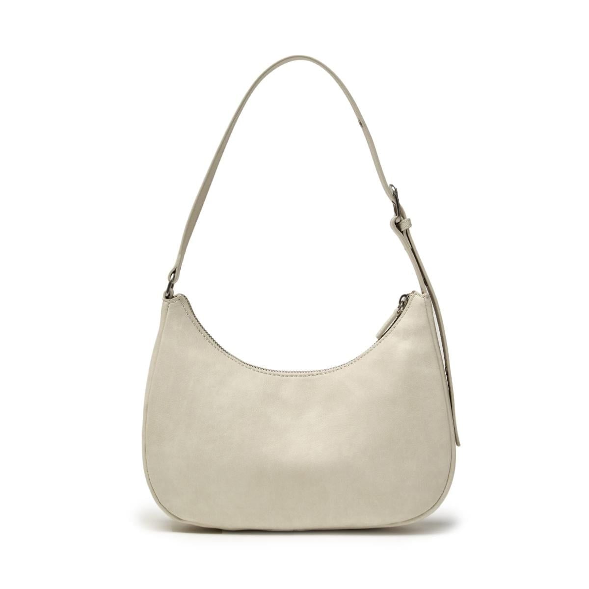  Túi Xách MLB Korea - Basic Vintage Logo Hobo Bag NY Yankees - 3ABQV026N-50CRS 
