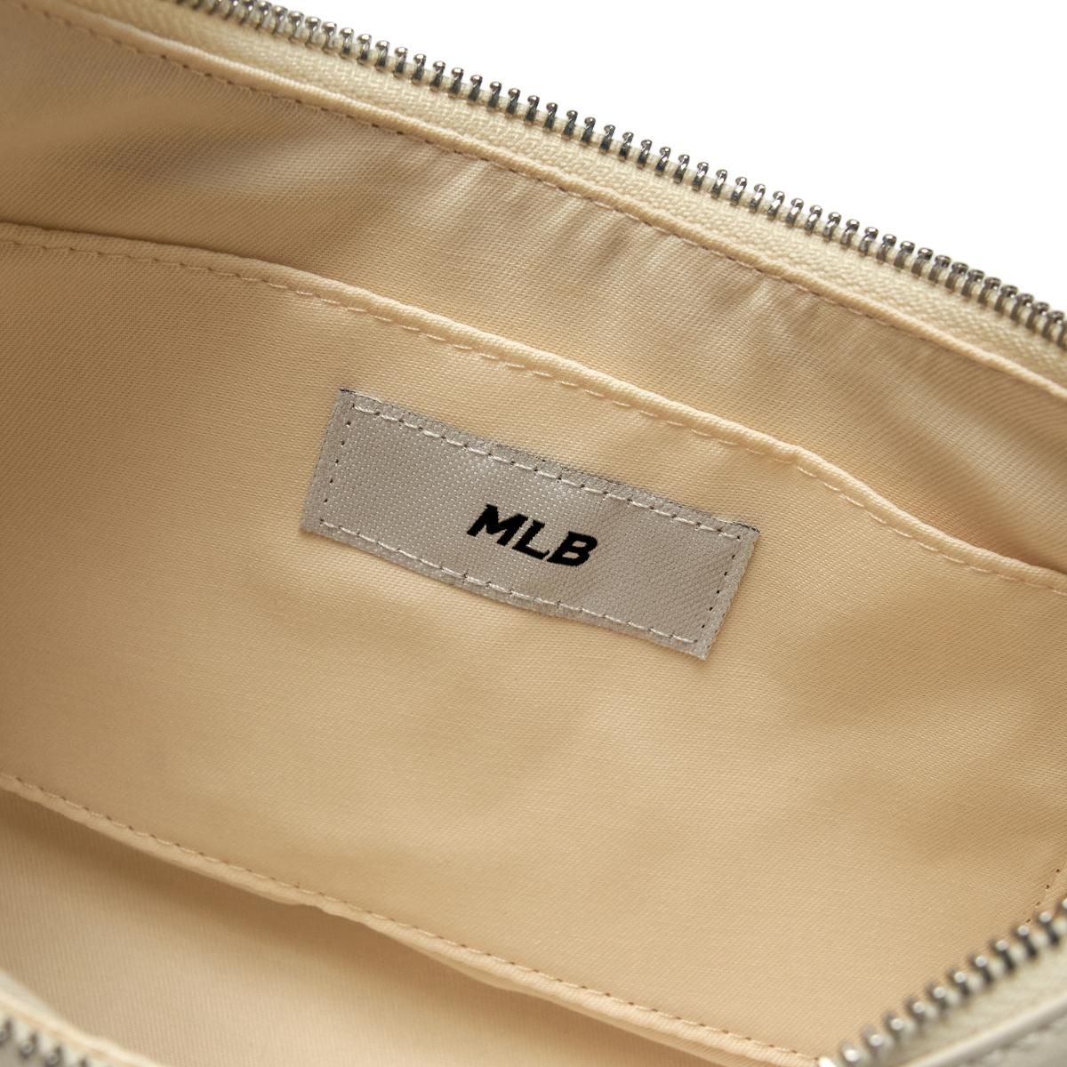 Túi Xách MLB Korea - Basic Vintage Logo Hobo Bag NY Yankees - 3ABQV026N-50CRS 
