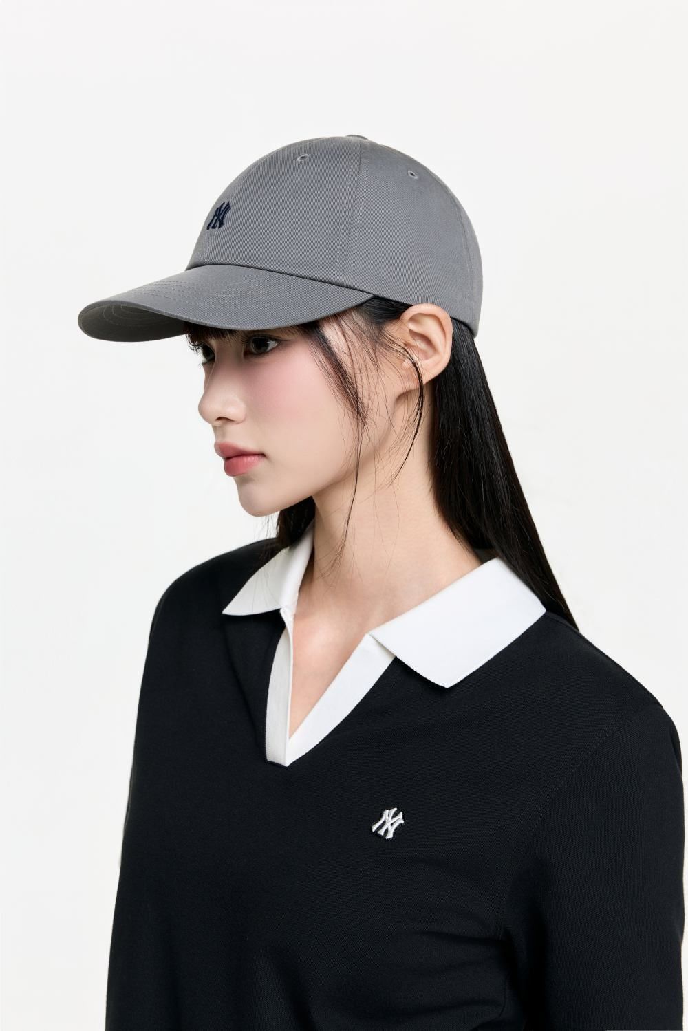  Nón MLB Korea - Nano Logo Unstructured Ball Cap NY Yankees - 3ACPB045N-50CGL 