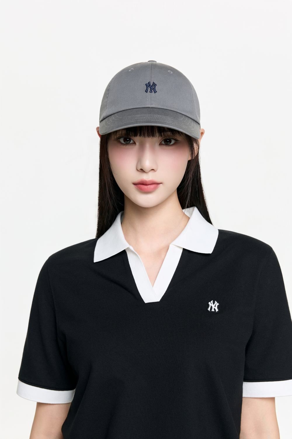 Nón MLB Korea - Nano Logo Unstructured Ball Cap NY Yankees - 3ACPB045N-50CGL 