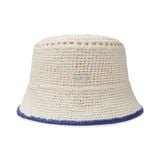  Nón Bucket MLB Raffia Crochet LA - 3AHTR0243-07IVS 