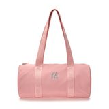  Túi Trống MLB Korea Nylon Sportive Round Shoulder Bag NY Yankees Pink - 3ABQL024N-50PKM 