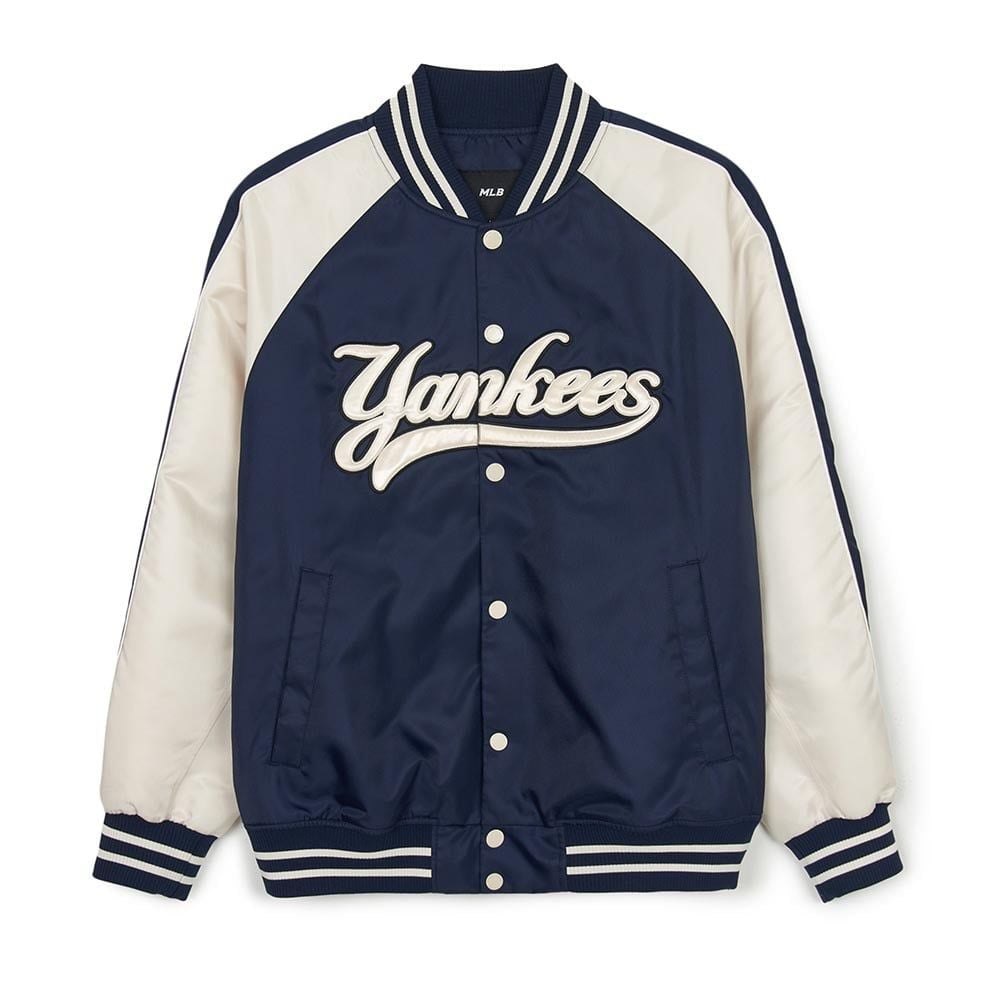  Áo Bomber MLB [Unisex] - Nylon Front Graphic Varsity - 3AJPV0244-50NYS 