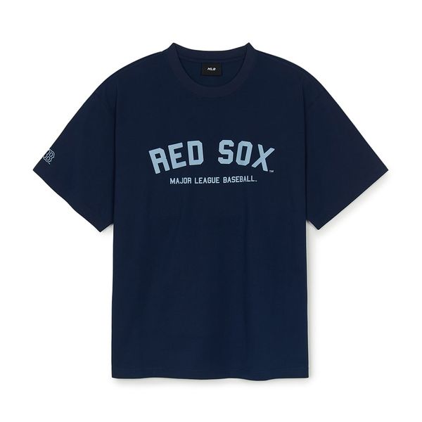 Áo thun MLB [Unisex] Varsity Big Logo Overfit Boston - 3ATSV0253-43NYS