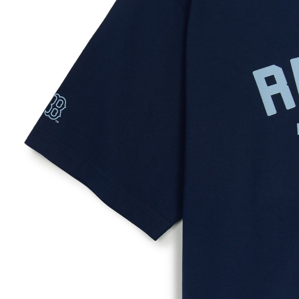  Áo thun MLB [Unisex] Varsity Big Logo Overfit Boston - 3ATSV0253-43NYS 
