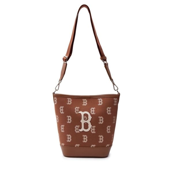 Túi Xách MLB - Big Classic Monogram JQD Boston - 3ABML023N-43BRS