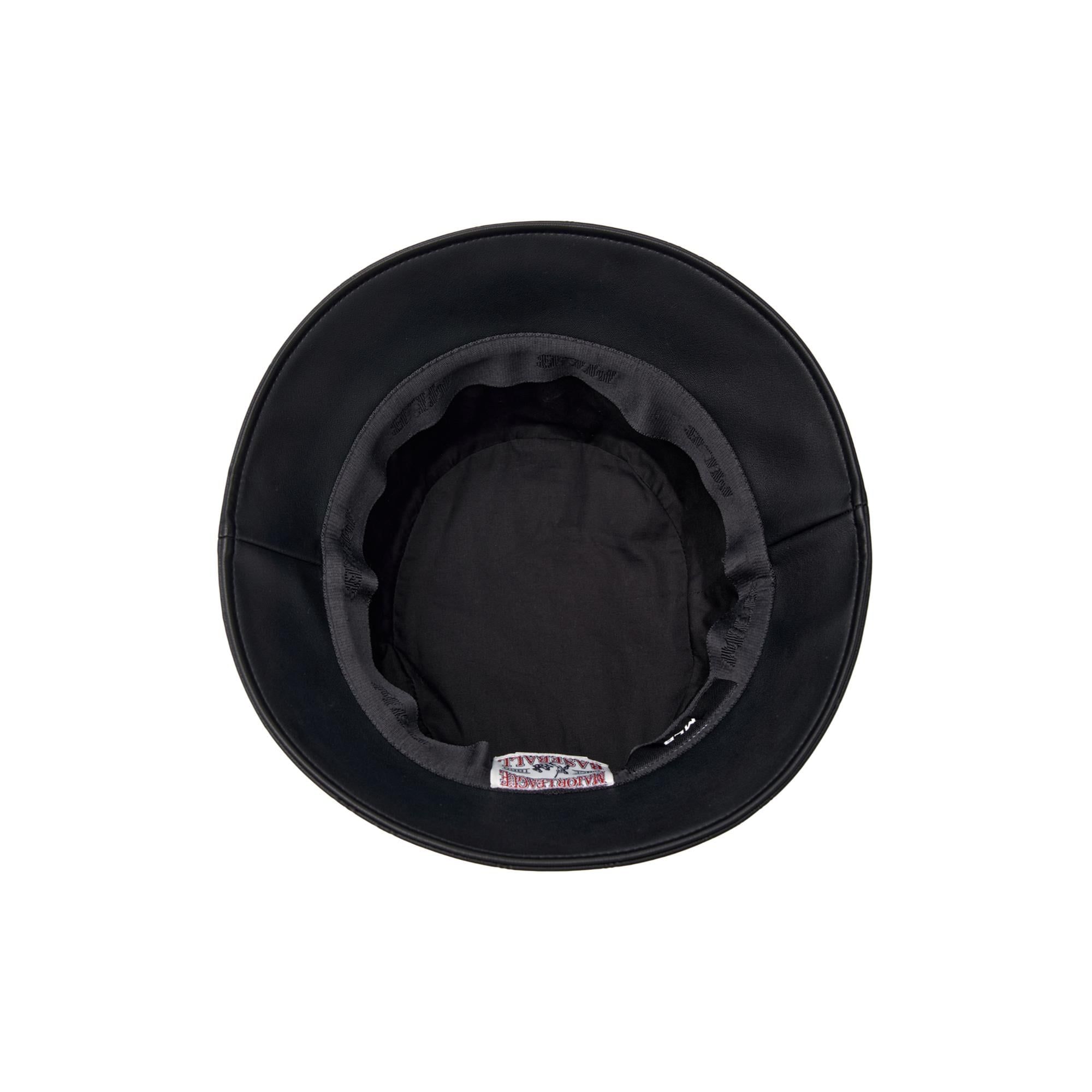  Nón Bucket MLB - [Unisex] Dia Monogram Leather NY - 3AHTM034N-50BKS 