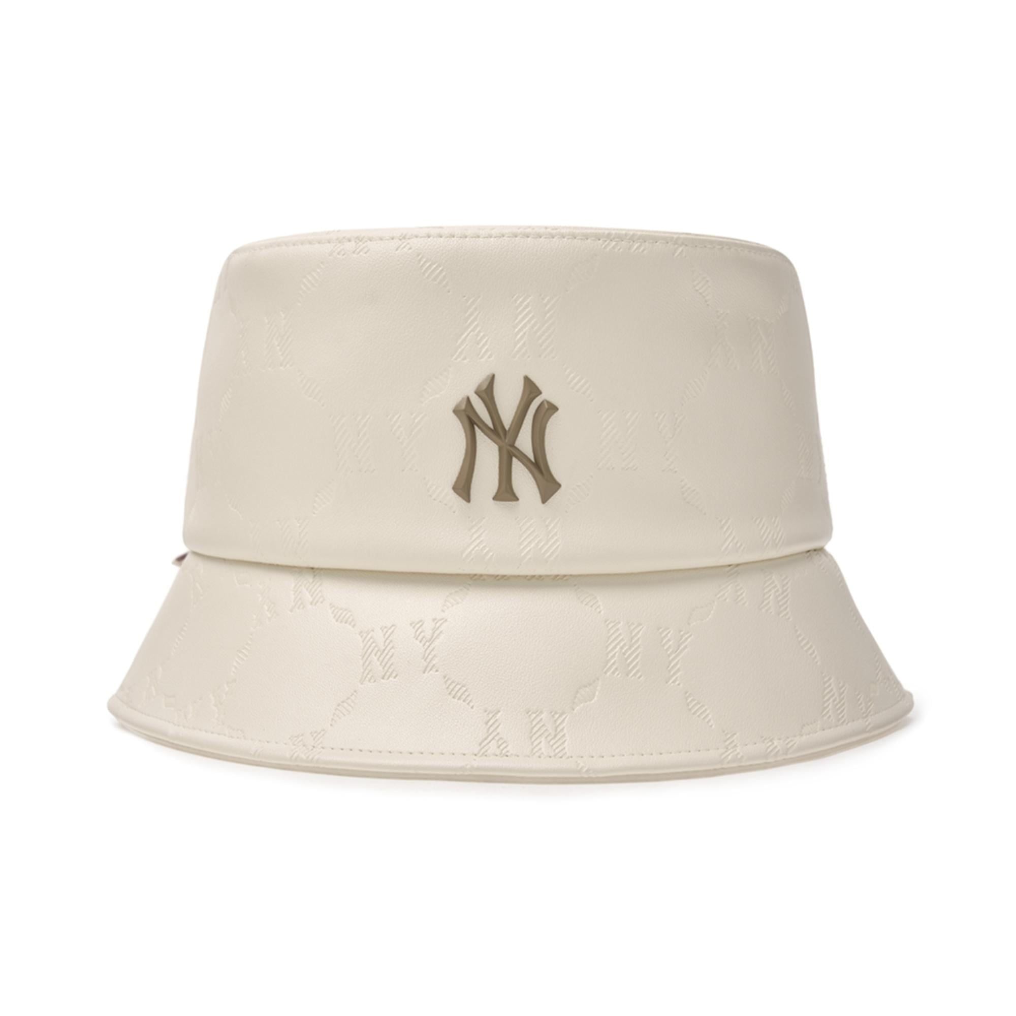  Nón Bucket MLB - [Unisex] Dia Monogram Leather NY - 3AHTM034N-50CRD 