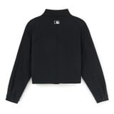  Áo Khoác MLB [Nữ] - Basic Collared Crop Work Jacket NY - 3FJPB0146-50BKS 