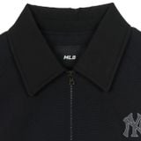  Áo Khoác MLB [Nữ] - Basic Collared Crop Work Jacket NY - 3FJPB0146-50BKS 