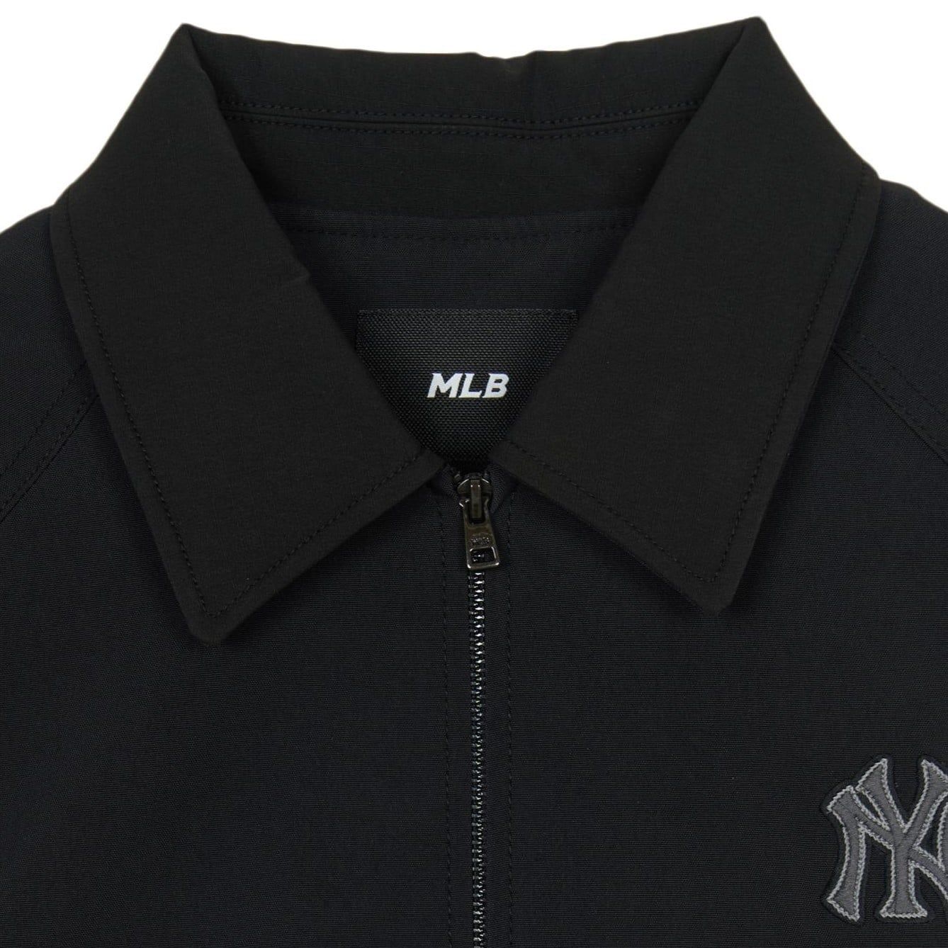  Áo Khoác MLB [Nữ] - Basic Collared Crop Work Jacket NY - 3FJPB0146-50BKS 