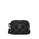  Túi MLB Diamond Monogram Camera Bag NY Black - 7ACRMDH5N-50BKS 