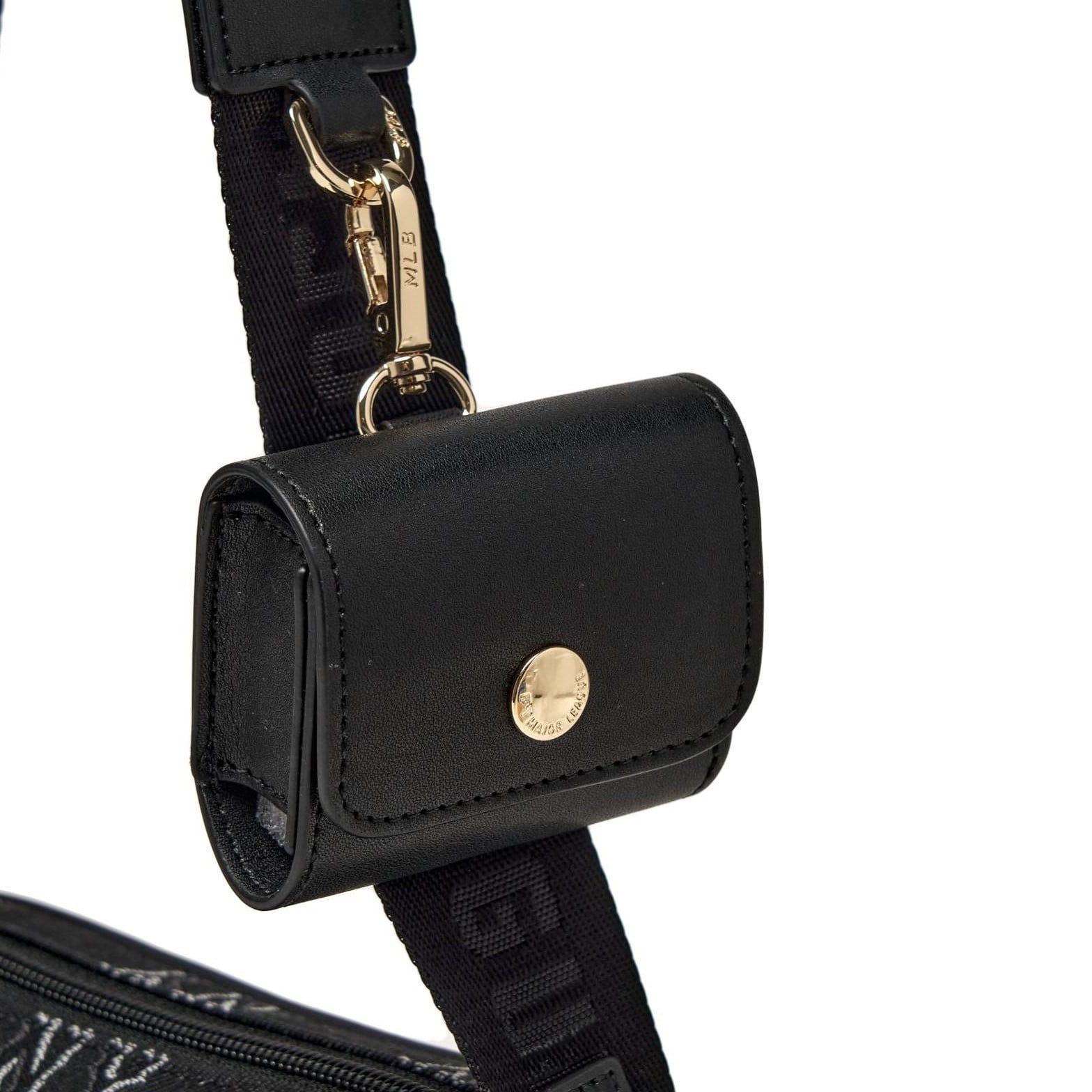  Túi MLB Diamond Monogram Camera Bag NY Black - 7ACRMDH5N-50BKS 