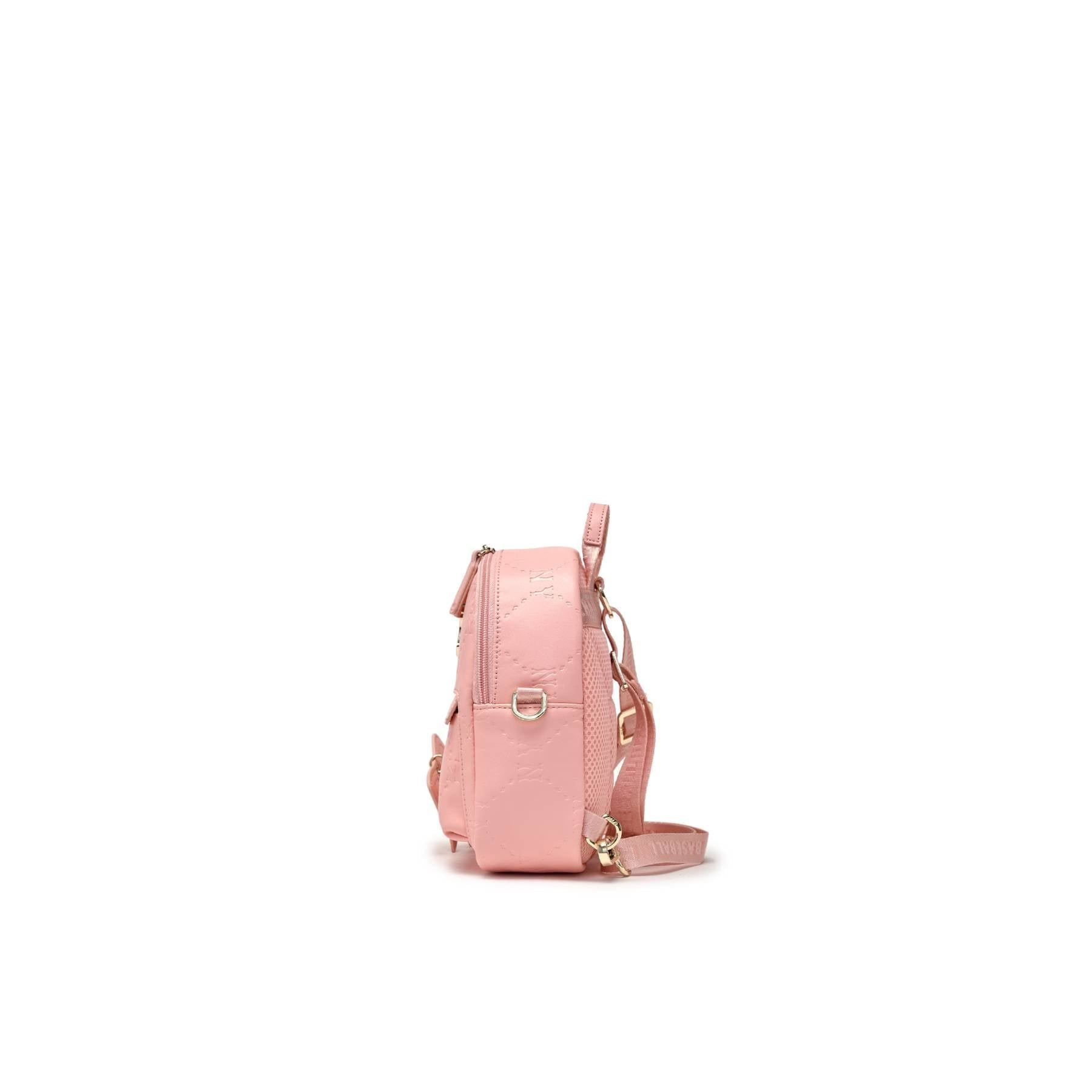  Balo MLB Korea Basic Pu Embo Mini Backpack NY Yankees - 7ABKM036N-50PKL 
