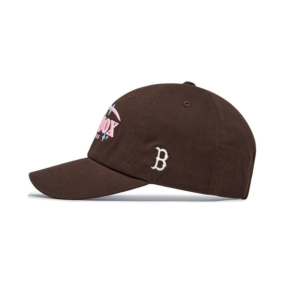  Nón MLB Korea - Cute Pop Unstructured Ball Cap Boston Red Sox - 3ACPV246N-43BRD 