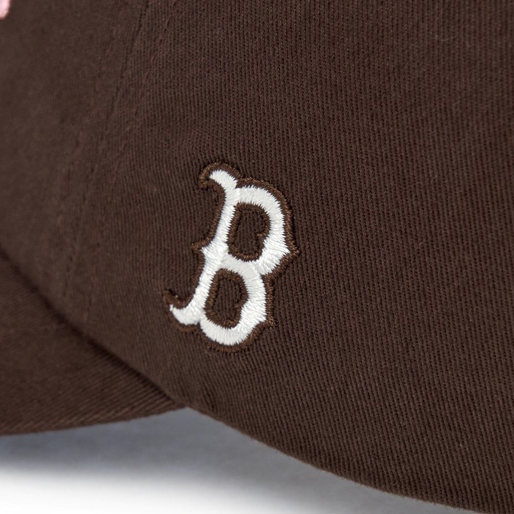  Nón MLB Korea - Cute Pop Unstructured Ball Cap Boston Red Sox - 3ACPV246N-43BRD 