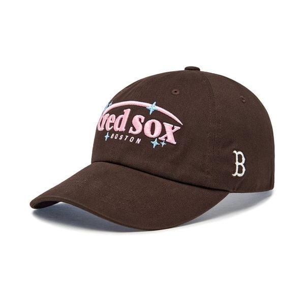 Nón MLB Korea - Cute Pop Unstructured Ball Cap Boston Red Sox - 3ACPV246N-43BRD