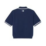  Áo Polo Crop MLB Korea [Nữ] - Basic Crop Collared NY - 3FPQB0243 
