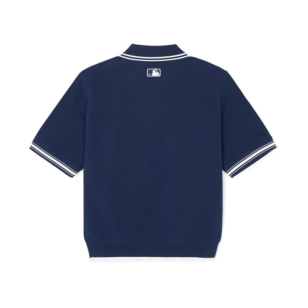  Áo Polo Crop MLB Korea [Nữ] - Basic Crop Collared NY - 3FPQB0243 