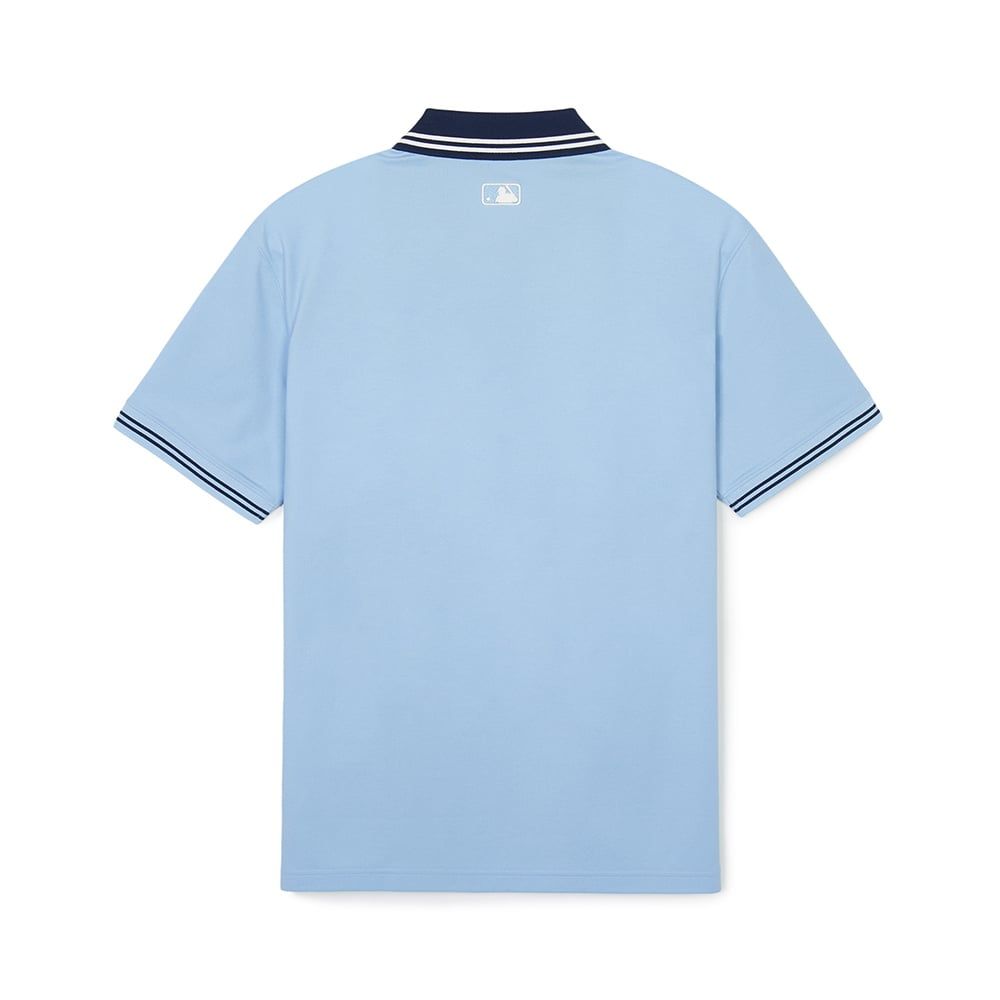  Áo Polo MLB [Unisex] - Basic Color-Blocked Comfortable Fit NY - 3APQB0243-07SBS 