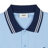  Áo Polo MLB [Unisex] - Basic Color-Blocked Comfortable Fit NY - 3APQB0243-07SBS 