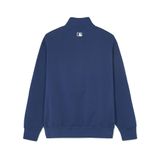  Áo Sweater MLB Korea - Varsity Overfit Half-Zip Boston Navy - 3AMTV0341-43NYS 