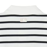  Áo Polo MLB - Varsity Stripe Oversized Collared T-shirt NY - 3APQV0343 